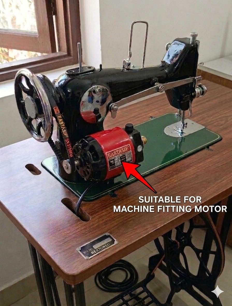 Sewing Machine Motor/Sewing Machine Motor Belt 5 Belts Small Size 375 mm(375 mm Motor Belt) — Amazon image 4
