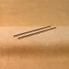 99.995% Pure Silver Wire 7 Gauge 6-inch Rod Set (2 Rods) Origin USA Colloidal Silver Electrodes Certified Test Report (Assay) .99995+ Purity by Golden State Silver
