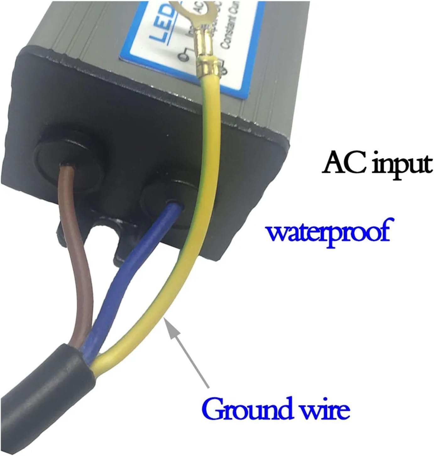 1PCS LED Driver 50W Power Supply IP65 Transformer