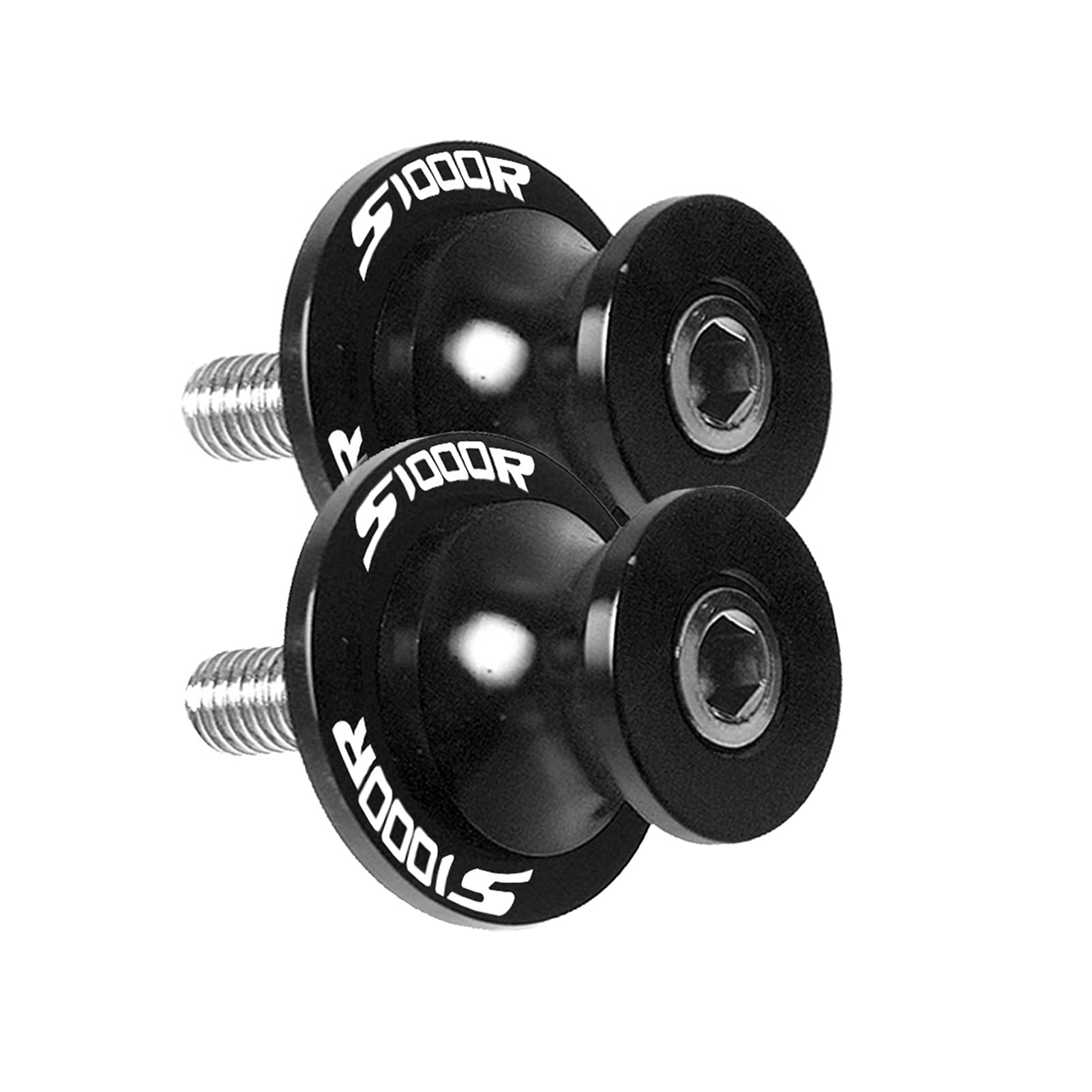 Spools Slider 8mm moto pour BMW S1000RR vis de bobine noir