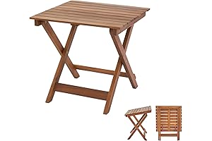 Outvita Outdoor Side Table: Space-Saving Patio Companion