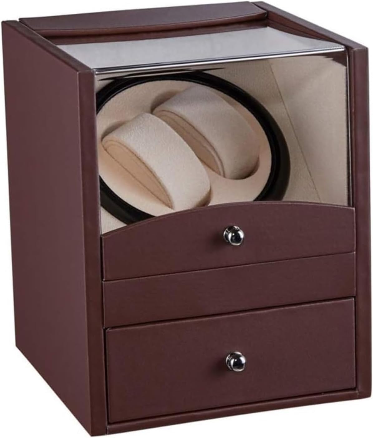 WMYYZYQ Watch Box Electric Winder Mechanical Display Single Motor Automatic Winding Collection