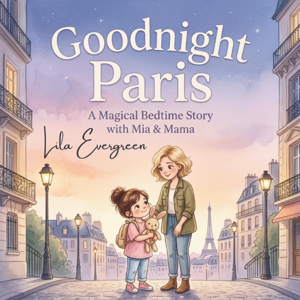 Goodnight Paris: A Magical Bedtime Story with Mia & Mama: A Heartwarming Mother-Daughter Adventure and Cozy Picture Book for Kids: 1 (Mama’s Goodnight ... Magical Bedtime Adventures Around the World)