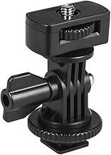 Godyluck Universal Adjustable Cold Hot Shoe Mount Adapter with 1 4 Screw for Viltrox and other Brands LED Light Video Monitor Godyluck Universal Adjustable Cold Hot Shoe Mount Adapter with 1 4 Screw for Viltrox and other Brands LED Light Video Monitor