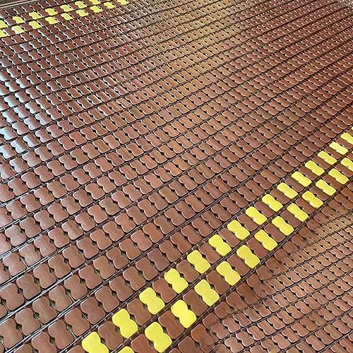 Estera de Mahjong de bambú refrescante de varios tamaños 7