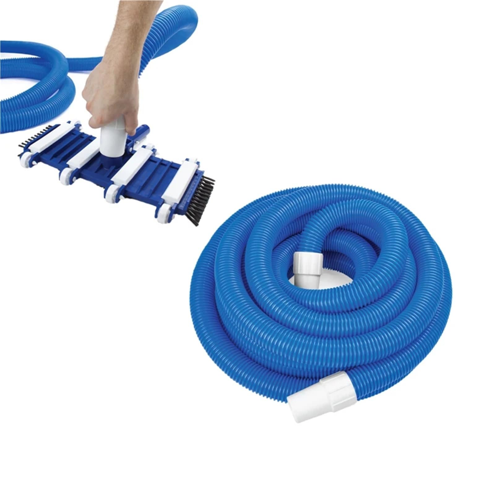 Manguera de PE for aspiradora piscina (1 unidad): flexible y resistente al desgaste, ideal for un mantenimiento limpieza eficientes Para Uso Diario en Piscinas y Spas(9 m)