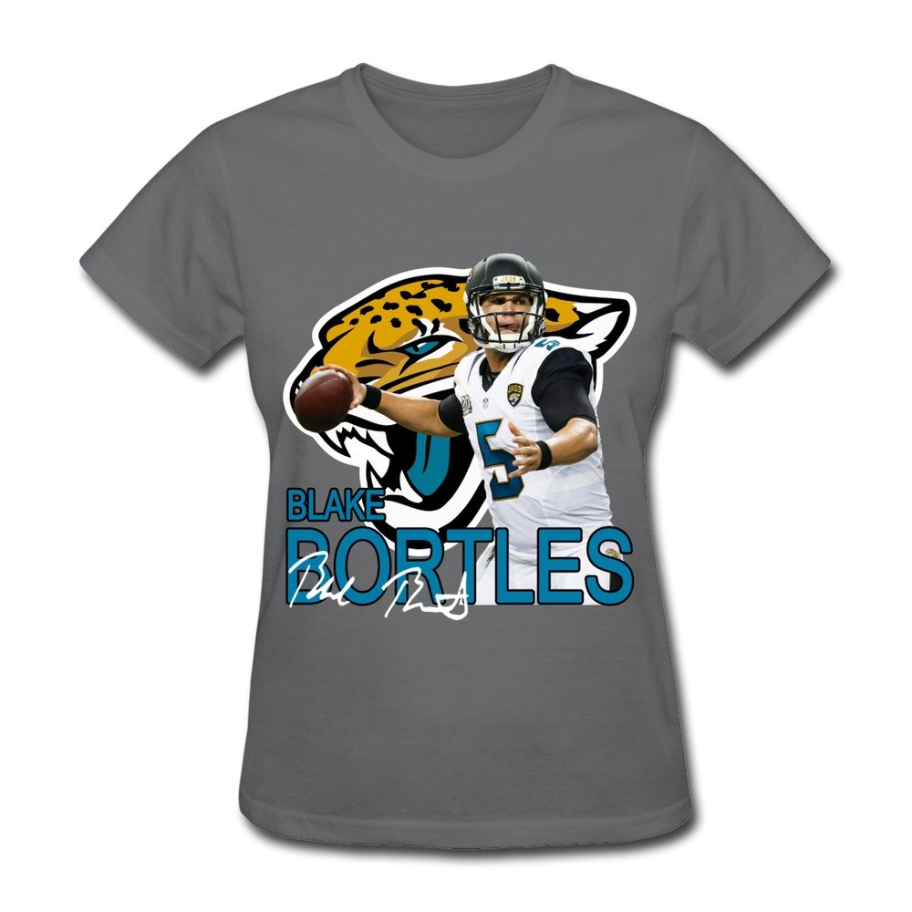 Women's Blake Bortles 5# Action Figures Football Tee DeepHeather