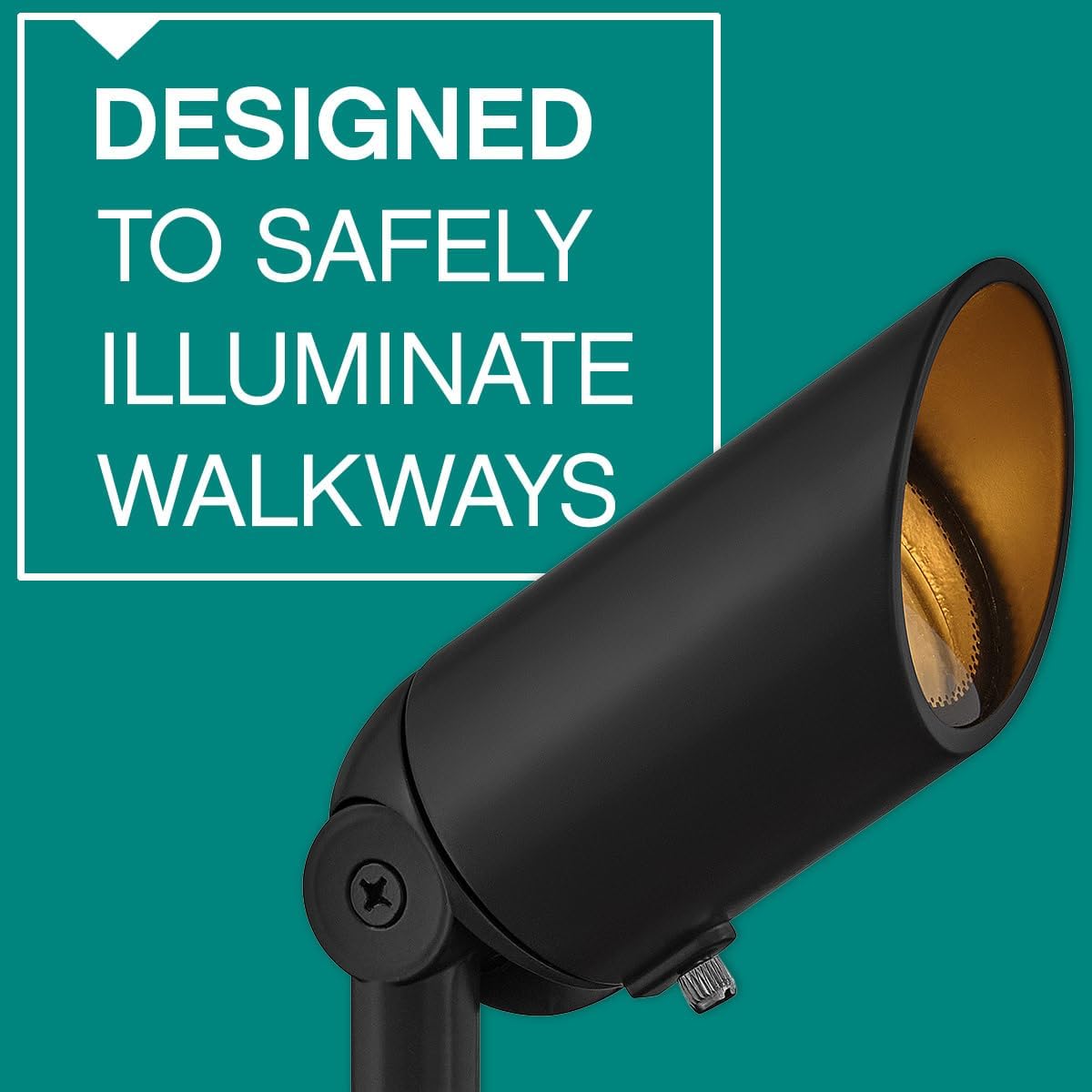 Hinkley 1536SK-LMA27K LumaCORE 27K Variable Output 12v LED Spot Light, 12 Distinct Lighting Combinations, Satin Black
