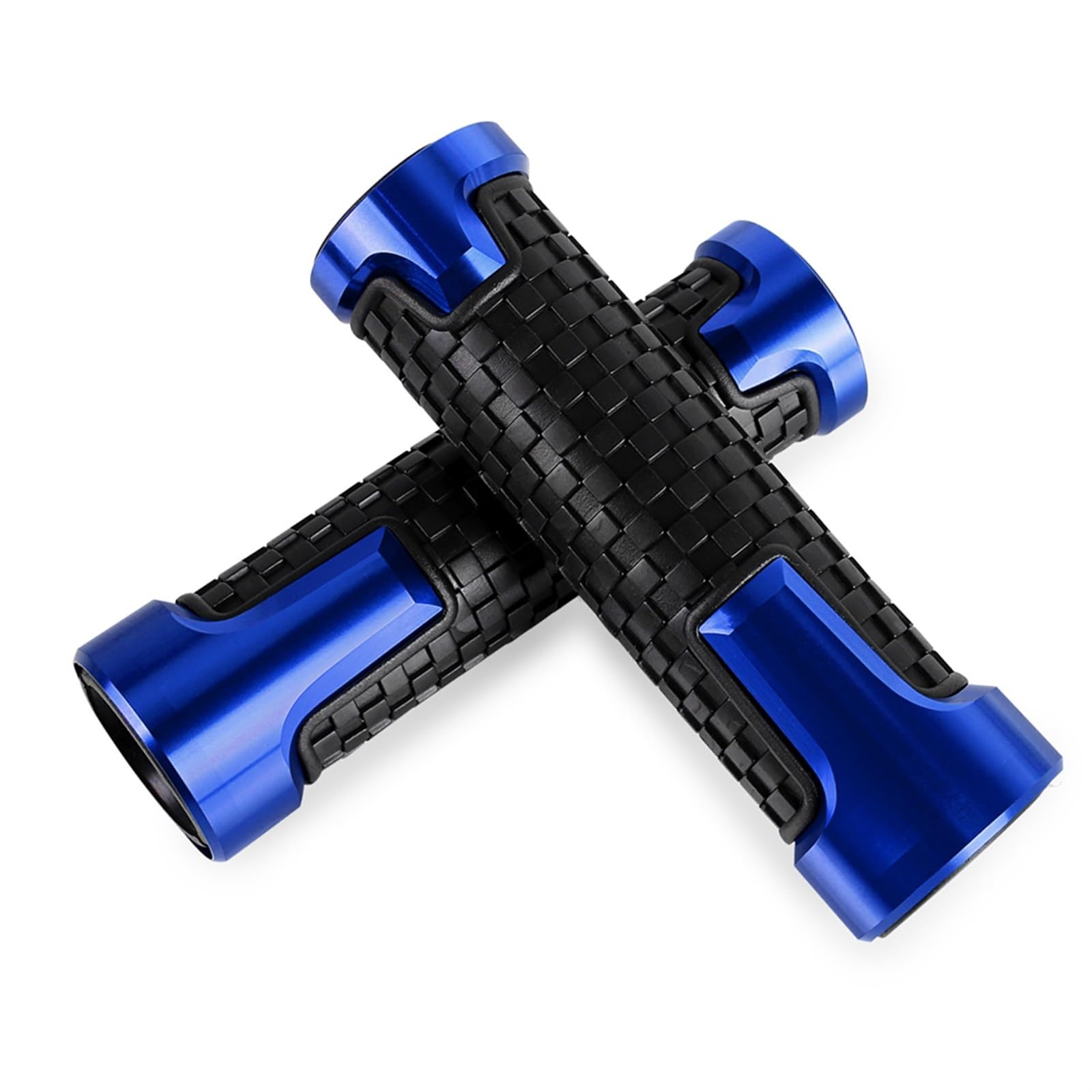 Guidon grip ends plug 22mm en aluminium usiné bleu pour Honda ST1300