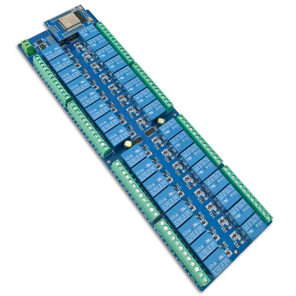 32 Channel Relay Development Board DC Netzteil WiFi Bluetooth Relay ESP32-WARK für Smart Home