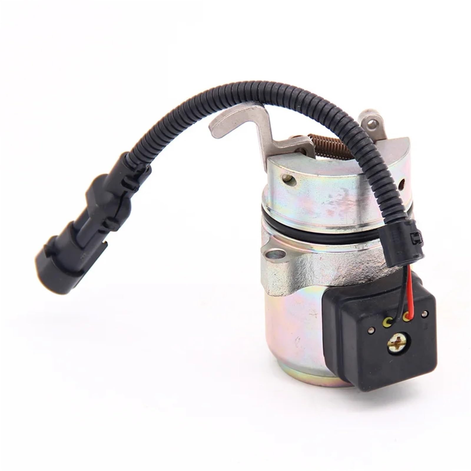 Solenoide de corte de combustible Válvula solenoide de corte de combustible del motor (12 V) 04272956 0427 2956, compatible con Deutz F2L2011 BF3L201 BX101959