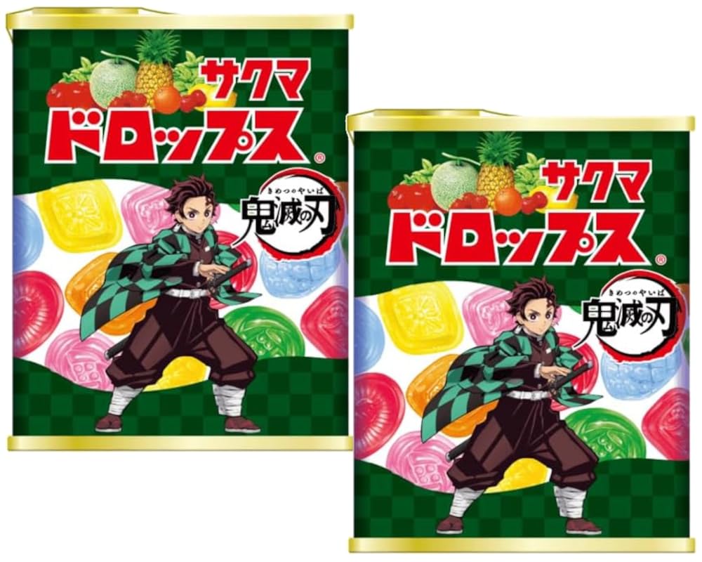 Amazon.com : Sakuma Seika Can Drops Japanese Canned Candy 2.50oz x