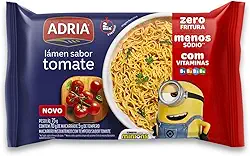 ADRIA MACARRAO INST N FRITO TOMATE INFANTIL MINIONS 75G