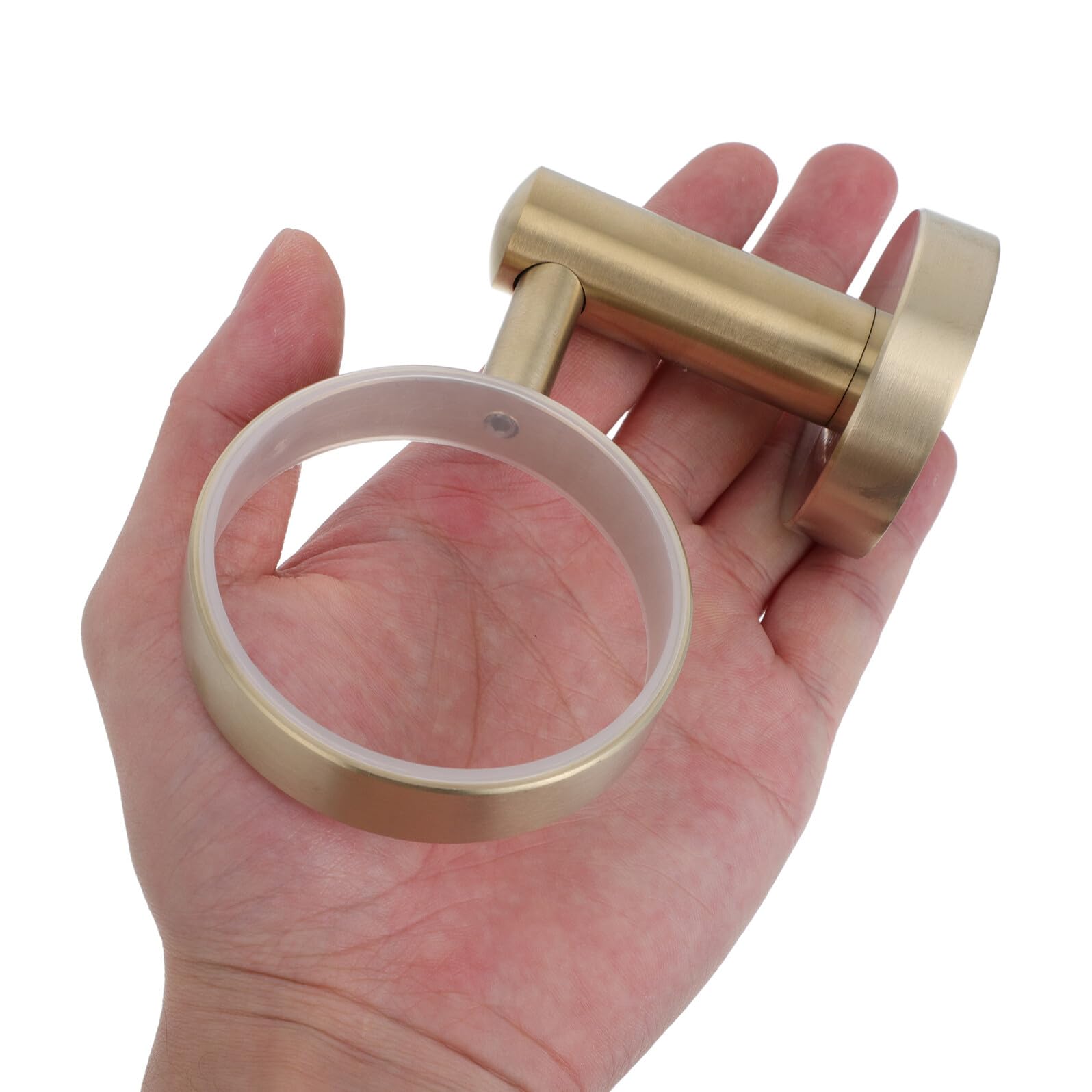 Alipis Portaspazzolino da Bagno a Parete in Acciaio Inox 304 Resistente Portabicchiere Stabile, Salvaspazio Multifunzionale per Spazzolini, Dentifricio e Accessori, per Piccoli Bagni