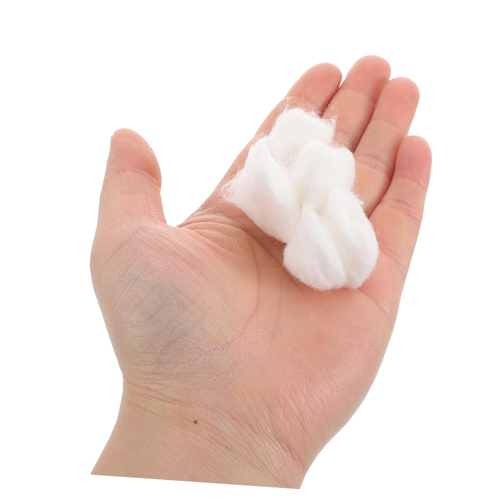 Beavorty Batuffoli di Cotone 500g Morbidi e Assorbenti, per Rimozione dello Smalto e Struccante | Cotone Assorbente, Usa e Getta, Morbide per Make-up e Rimozione Smalto Gel, Confezione da 500g