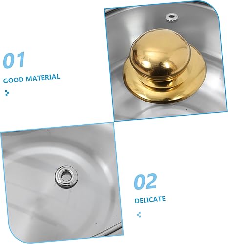 Miniatura 3 de Uonlytech Juego de utensilios de cocina de acero inoxidable con asas desmontables, ollas y sartenes compatibles con inducción para cocinar en el