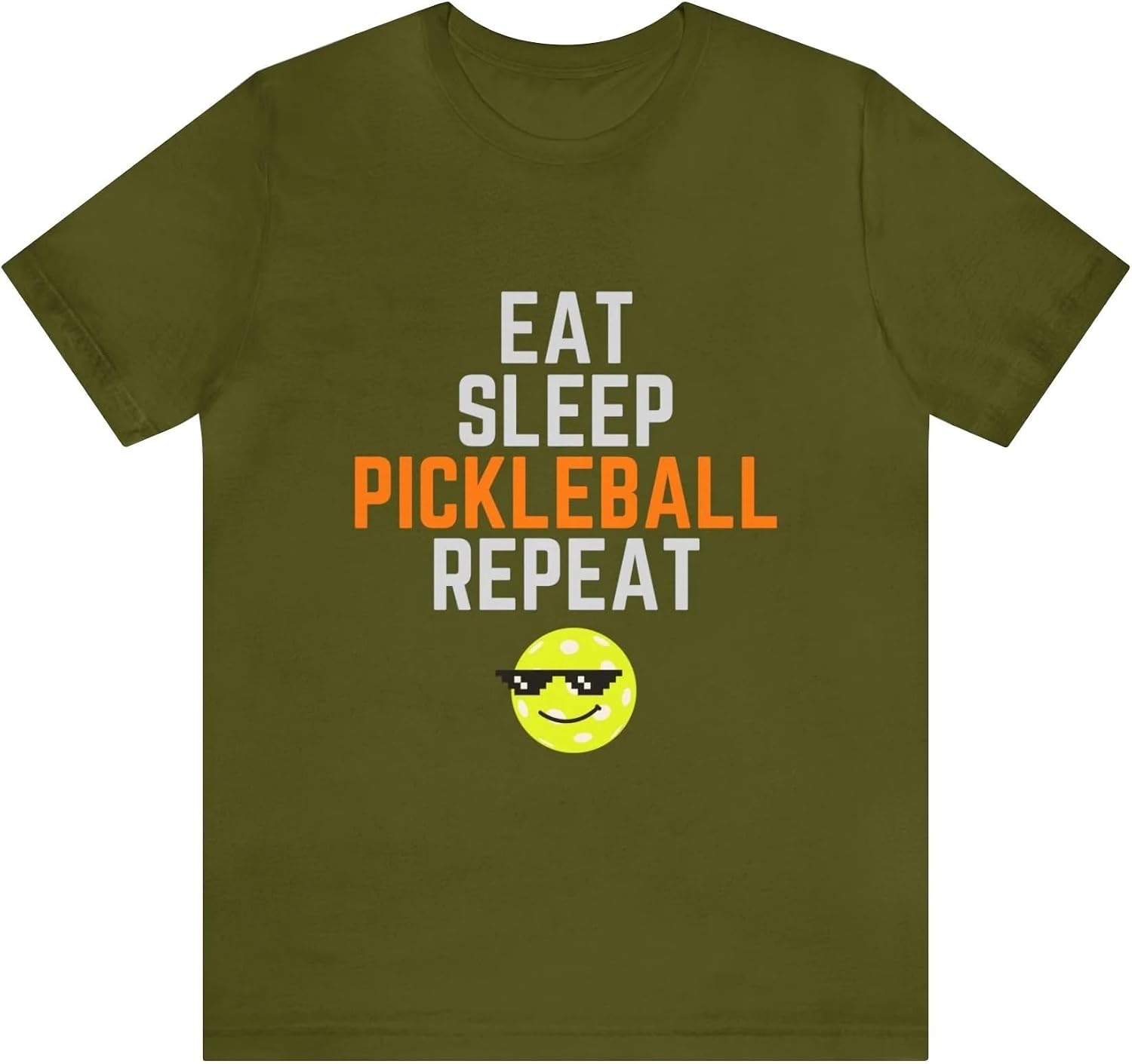 'Eat Sleep Pickleball Repeat' T-Shirt