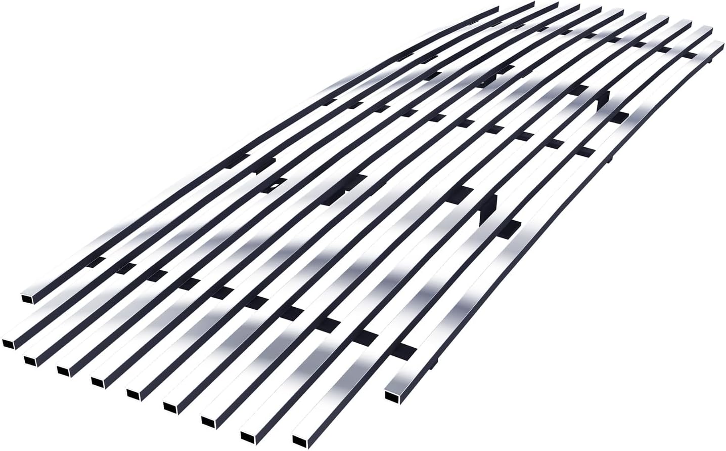 APS Premium Stainless Steel SS Chrome Billet Grille Grill Insert Compatible with Nissan Armada 2004 2005 2006 2007 & 04-15 Titan Lower Bumper N19-A31458N