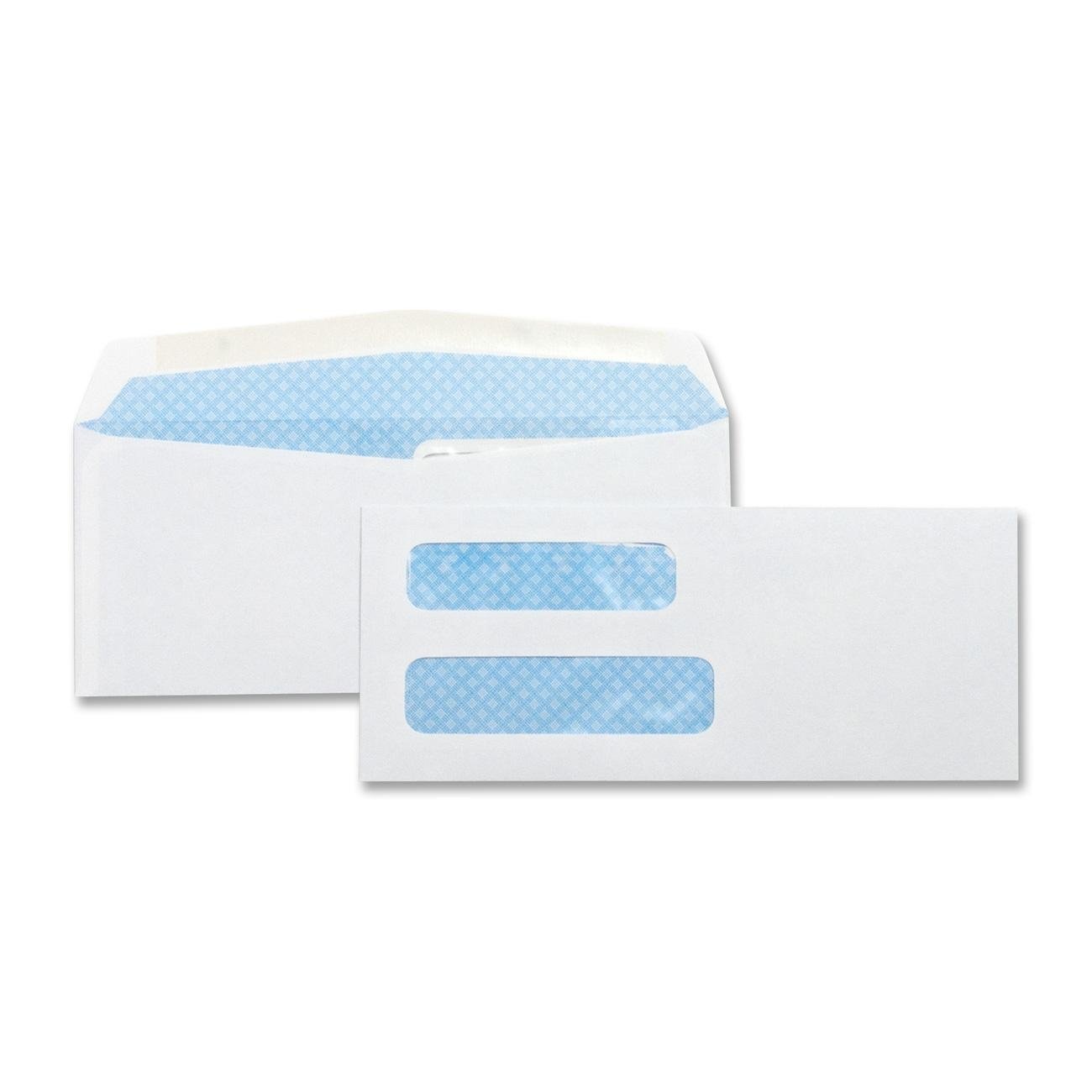Double Window Envelopes,No. 8-5/8 quot;,3-5/8 quot;x8-5/8 quot;,500/BX,WE