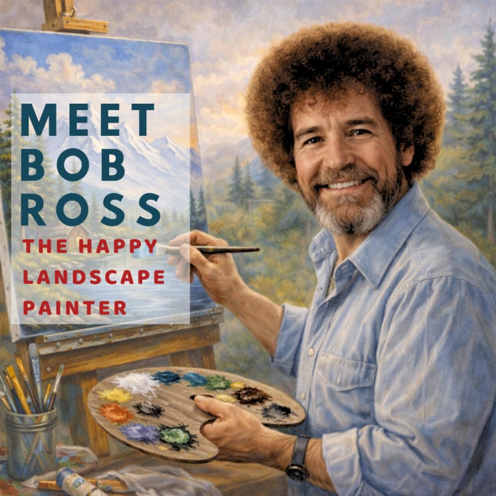 Meet Bob Ross: The Happy Landscape Painter (Inspired by the Masters)