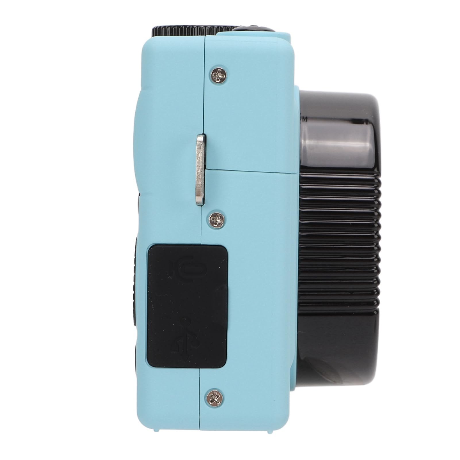 Denash Fotocamera Mirrorless Portatile da 48 MP Funzione Fotocamera per Pc per Micro Singolo per Principianti per Principianti (BLUE)