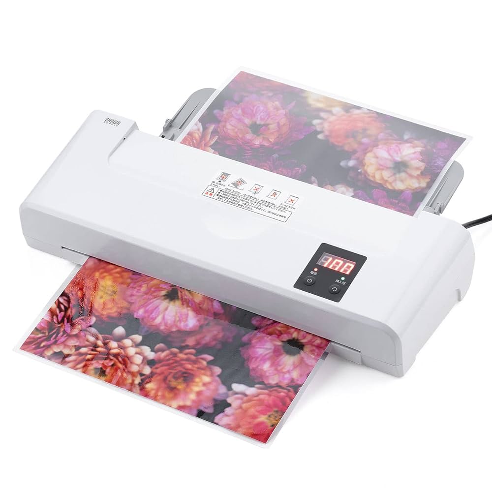 Amazon | サンワダイレクト ラミネーター A3 A4 対応 ウォーム