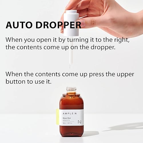 Miniatura 7 de AMPLE:N Blemi Shot Serum - Suero removedor corrector de manchas oscuras para cara de 7 días - F o un aspecto más brillante - Disminuye las manchas