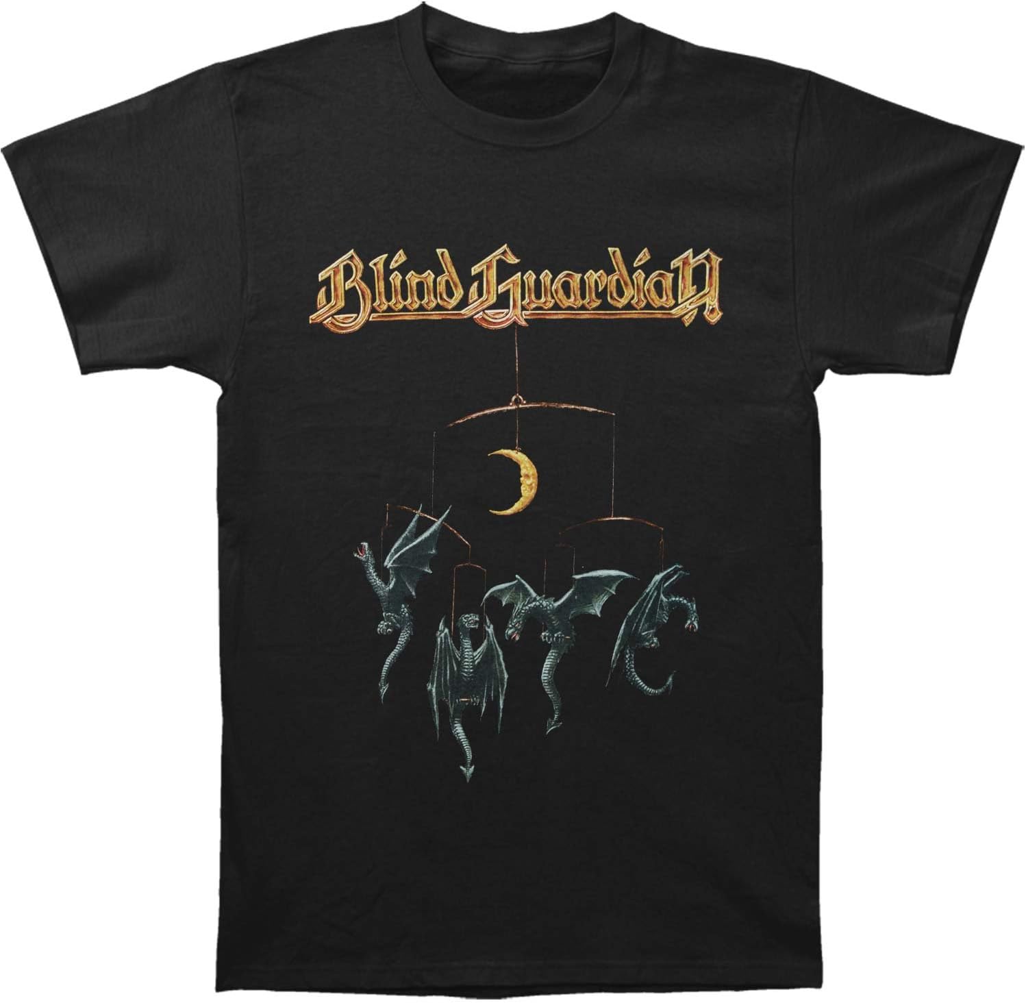 Blind Guardian Men's Dragon Mobile 2016 T-shirt Medium Black