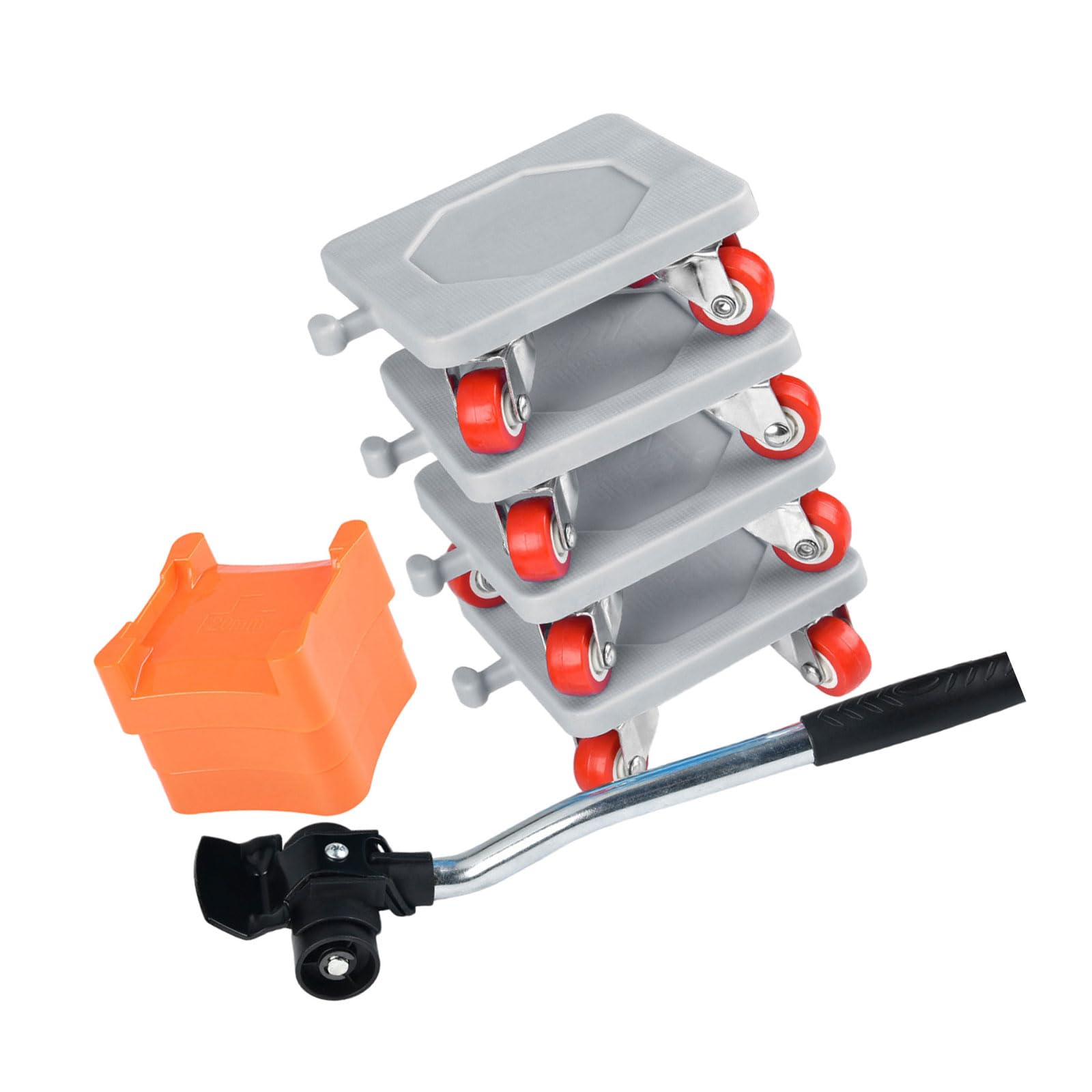 Professional Furniture Transport Wheel Metal Casters Multifunction Furniture Moving Wheel Simple Installs for Frequent Use Mover