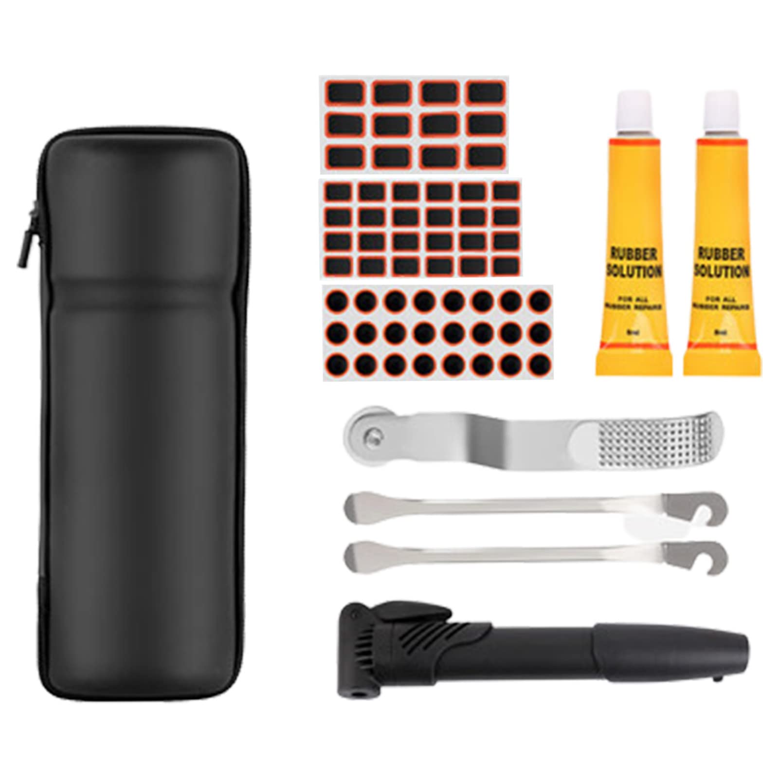 Amazon.co.jp: echesa 自転車パンク修理キット ツールボトル