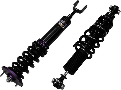 Miniatura 46 de D2 Racing RS Coilovers 36 MANERAS ajustables para 1993-2002 Nissan Marzo