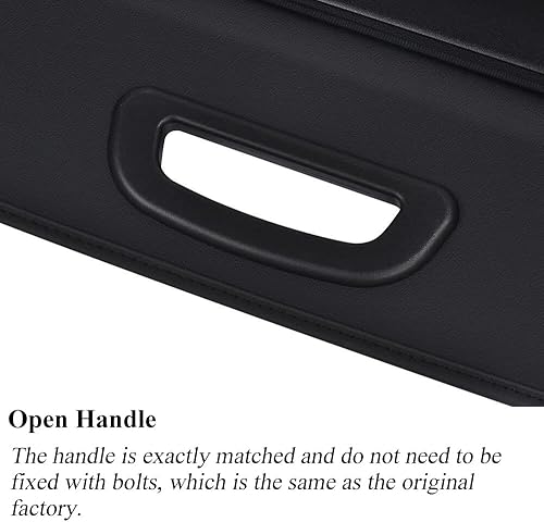 Miniatura 4 de Vesul Cubierta de carga retráctil compatible con Jeep Grand Cherokee L 2024 2023 2022 2021 (3 filas) 6XR69TX7AA - Cubierta de seguridad para