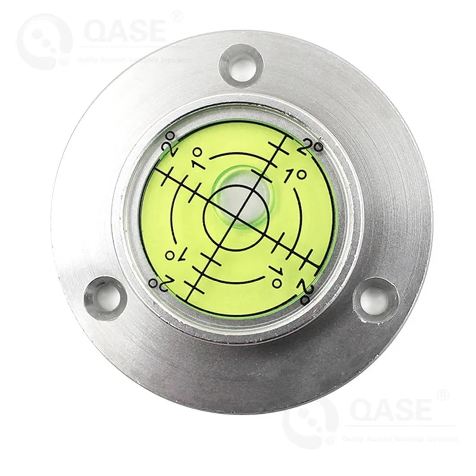 Niveau à bulle rond à bride circulaire, niveau à bulle avec trou de montage, haute température, qualité militaire, 1 pièce