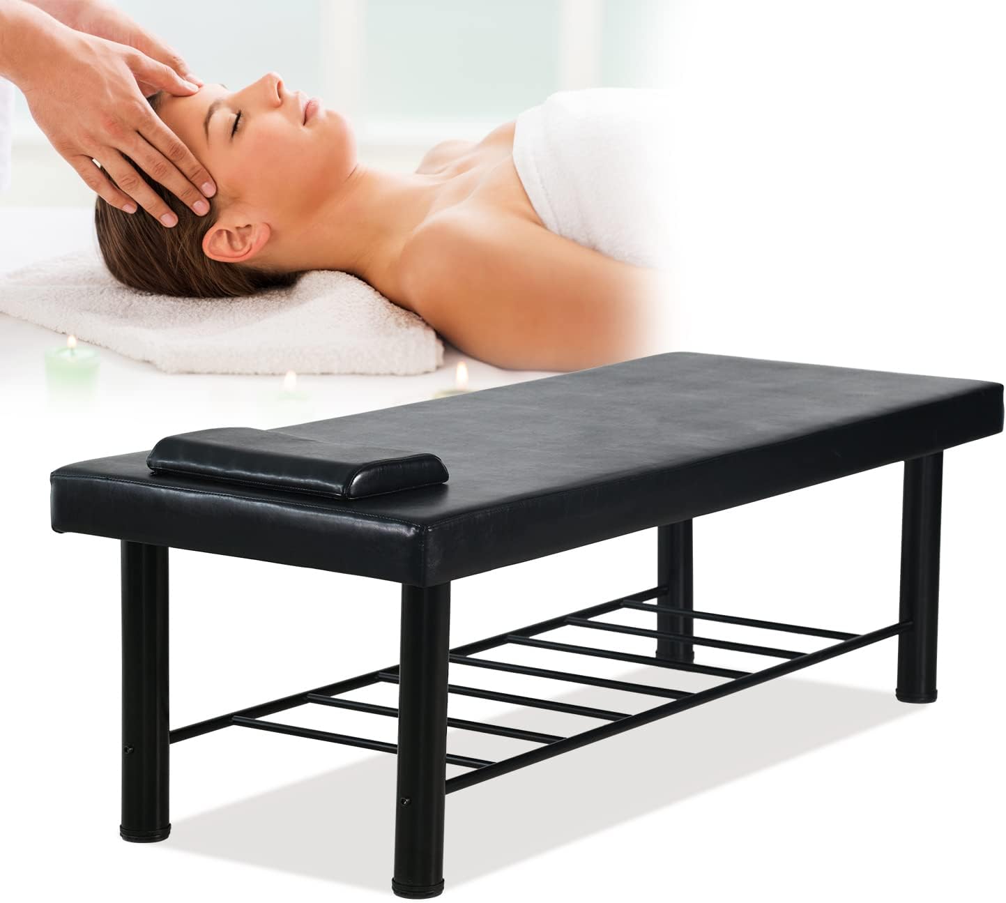 Massage Therapy Table Chiropractic Rolling Massage Table