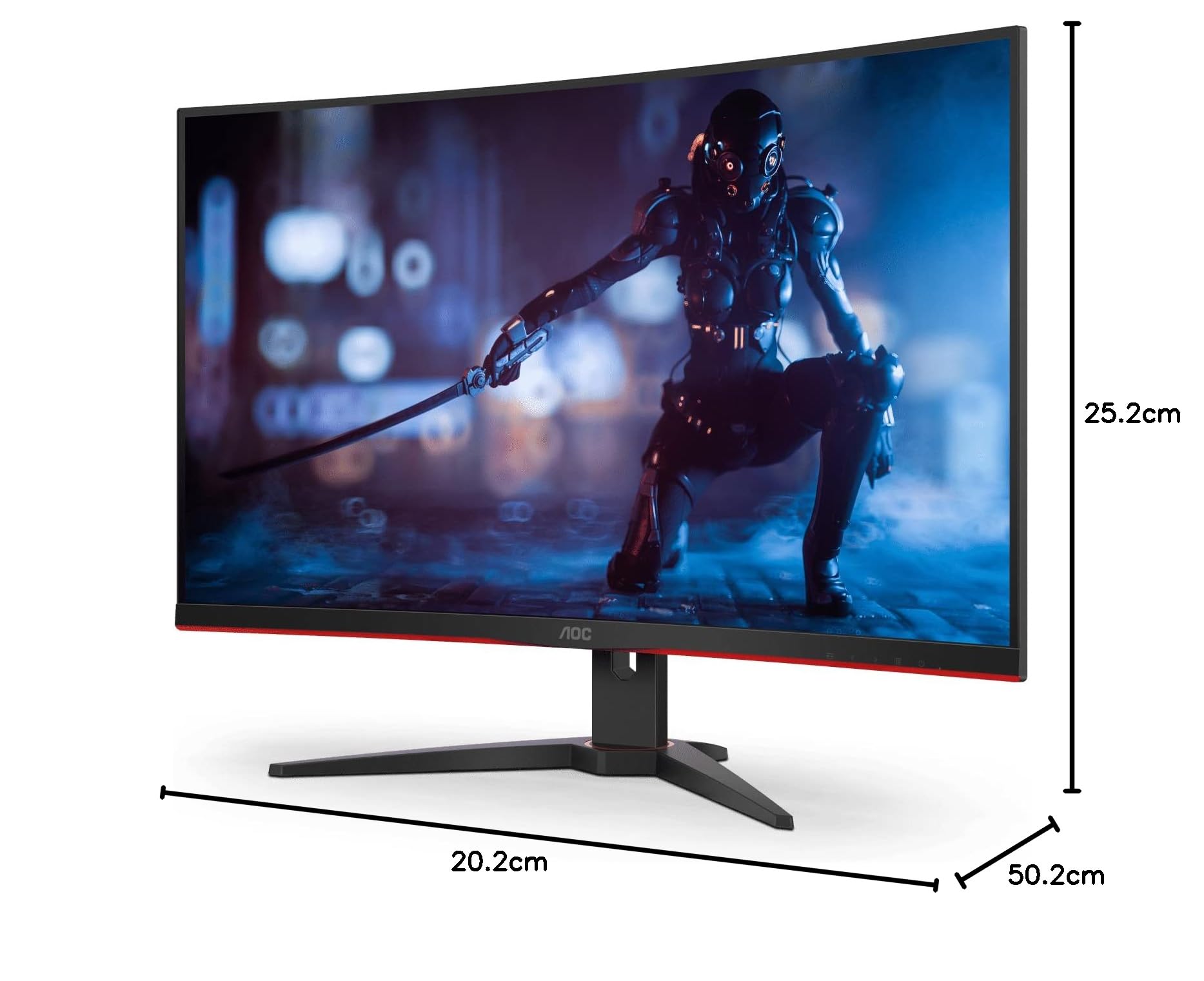 AOC C32G2E 31.5インチ 165hz 1ms モニター 【公式通販】