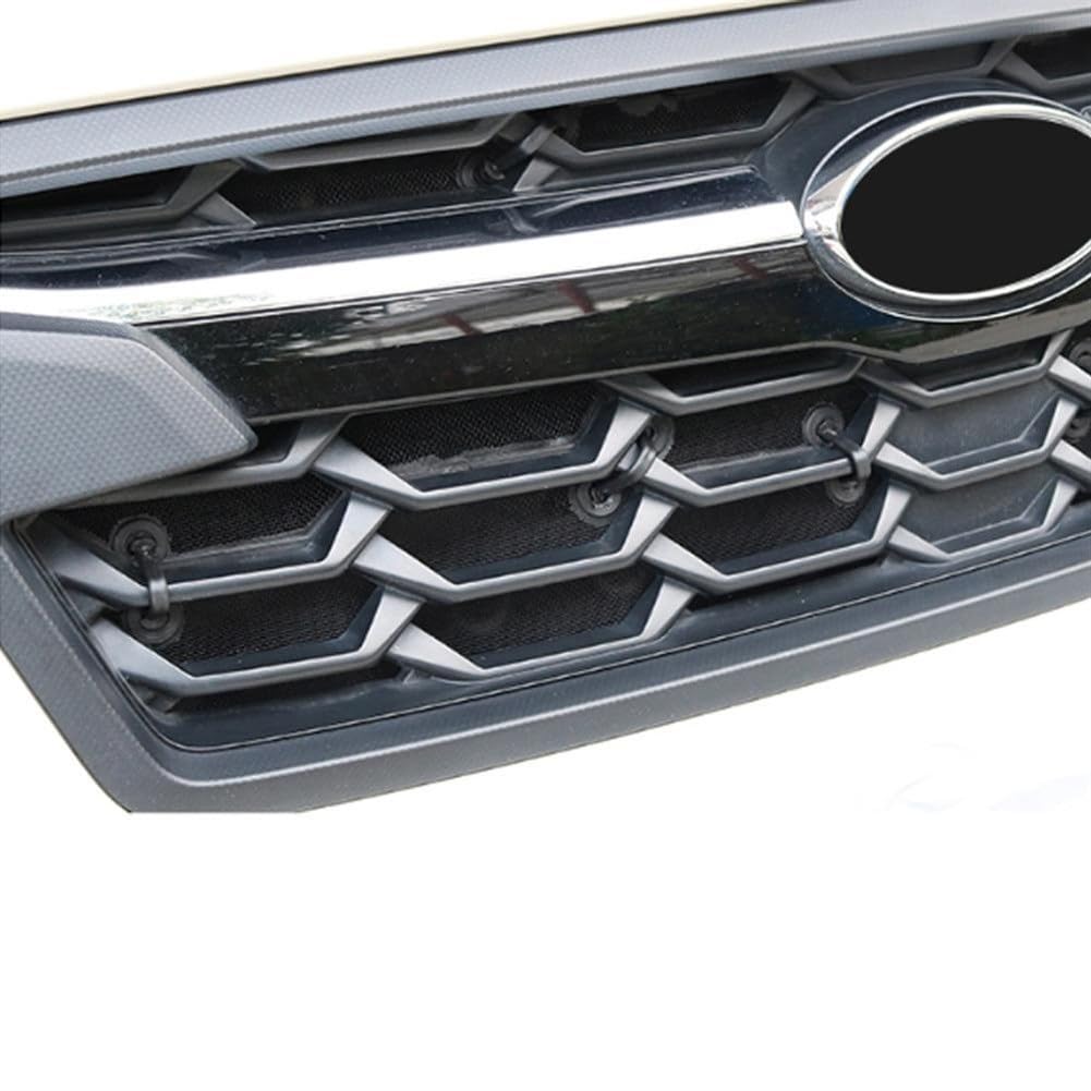 Montaż: dla Subaru, XV 2018 2019 stalowa kratka siatka odsiewająca owady przedni grill pokrywa z siatki akcesoria ochronnej
