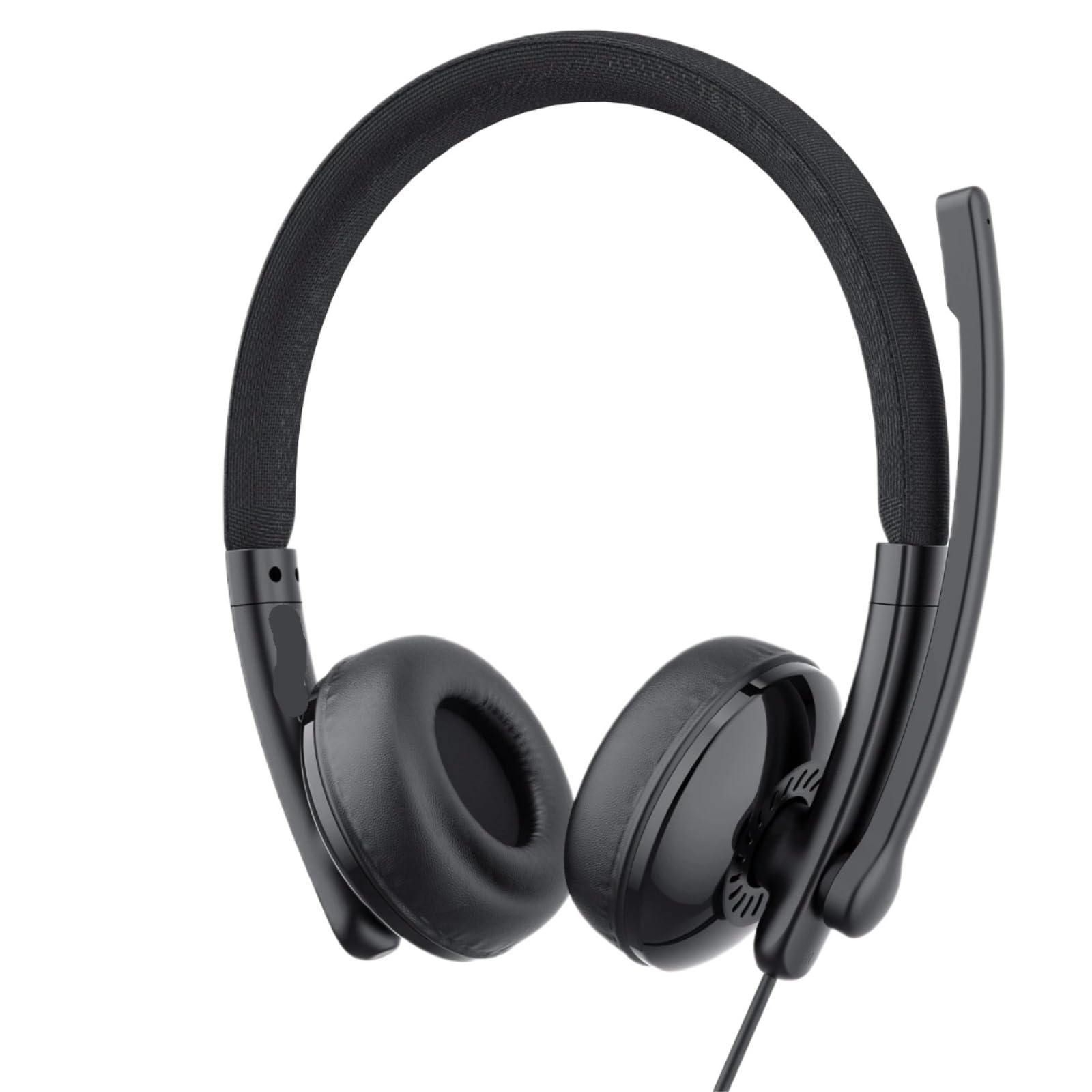 Generico Cuffie con microfono, cuffie auricolari da ufficio cancellazione del rumore for telefono/computer PC