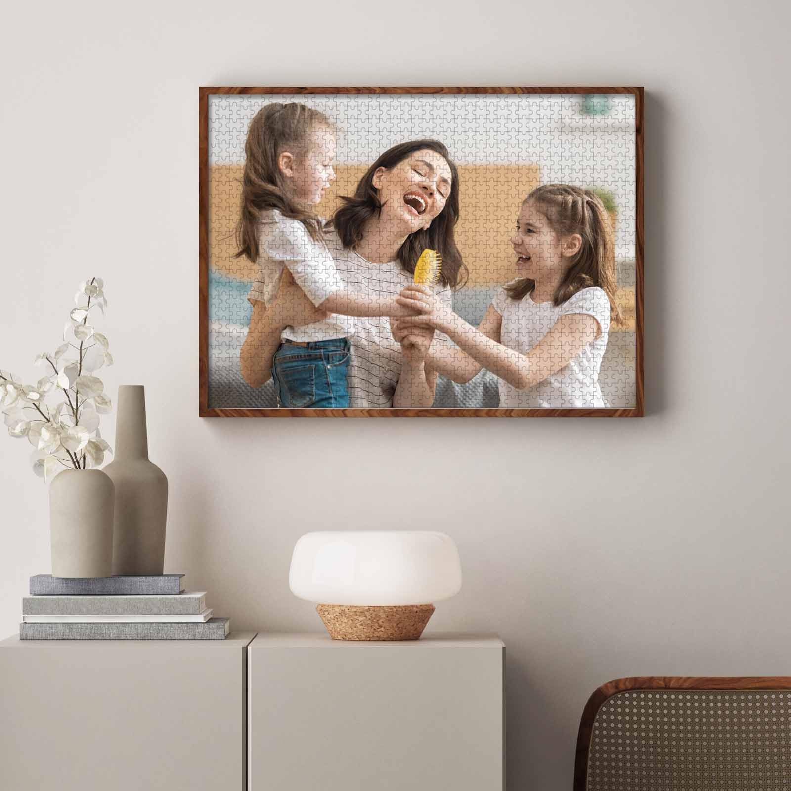 Spersonalizowane puzzle ze zdjęciem 500/1000/1500/2000/3000 elementów, puzzle fotograficzne, spersonalizowany prezent