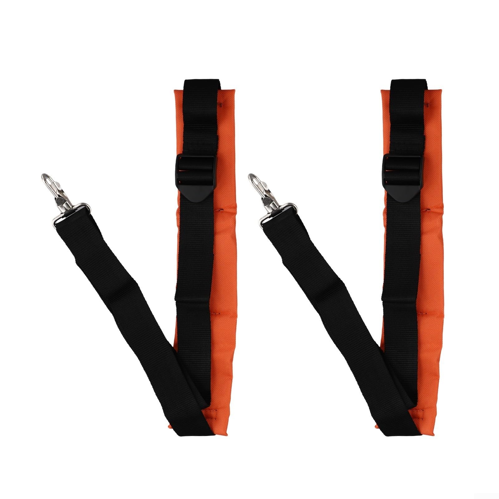 2pcs Adjustable Shoulder Harness for Grass Trimmer Leaf Blower - Heavy Duty Nylon Garden Tool Belt with Comfort Pad for Lawn Mower Hedge Trimmer