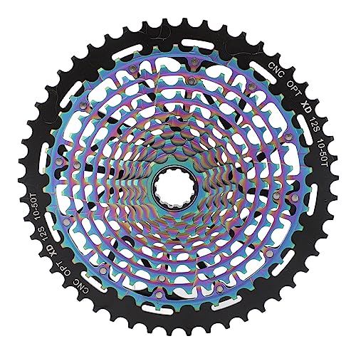 Baxnore �o�C�N�J�Z�b�g�t���C�z�C�[�����y�ʑϋv��12�X�s�[�h10 50T�}�E���e���o�C�N�J�Z�b�g�����\�m�C�Y���X�f�U�C��MTB���[�h�o�C�N�p�J���t��