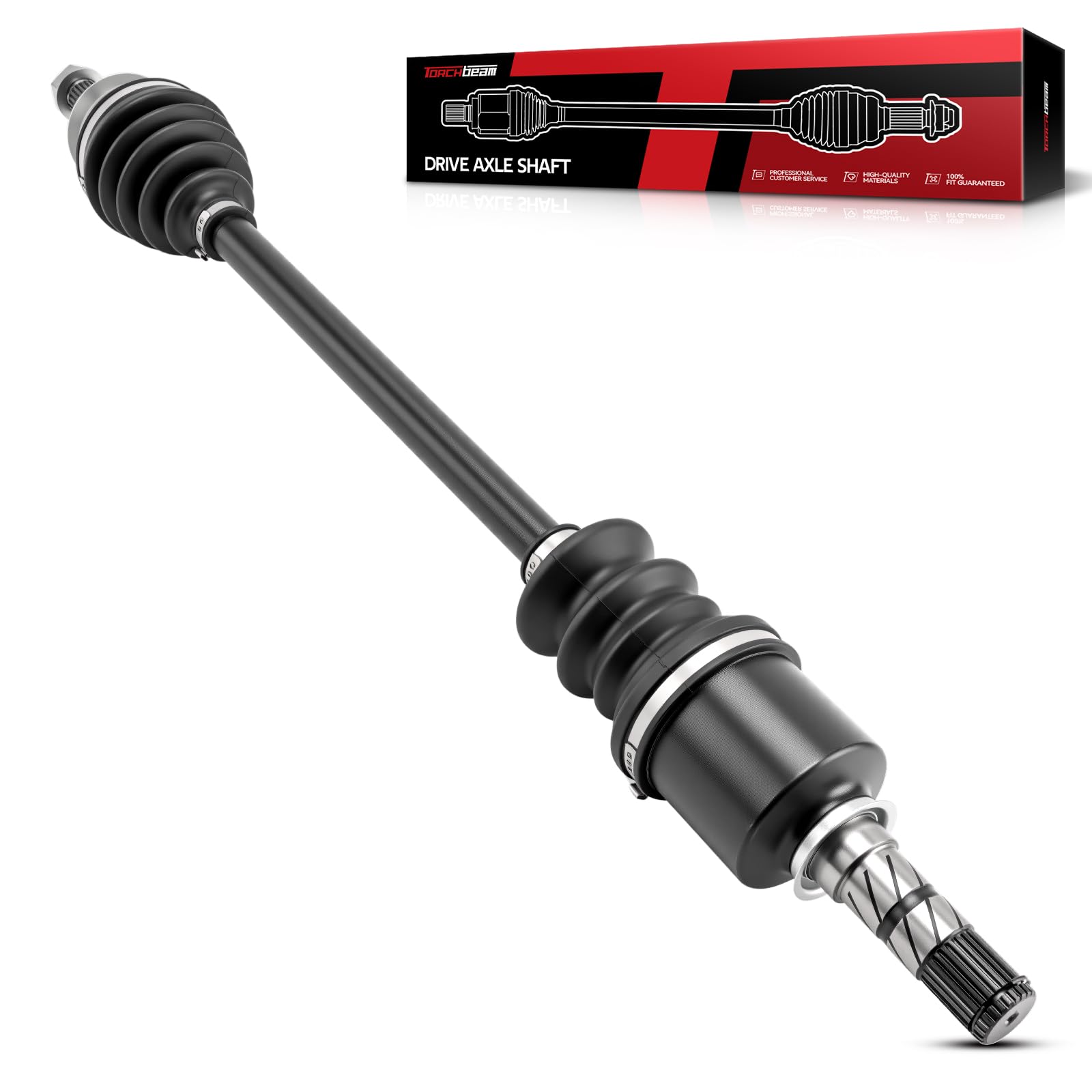 Torchbeam CV Axle Shaft Assembly Compatible with 2014 2015 2016 2017 2018 Subaru Forester, Front CV Axle 66-7568