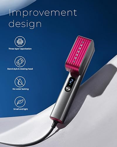 Miniatura 2 de nesugar G2 Pro - Vaporizador inteligente de mano para ropa, adaptación de voltaje global, tamaño de la palma y ligero (0.8 libras), modos de vapor