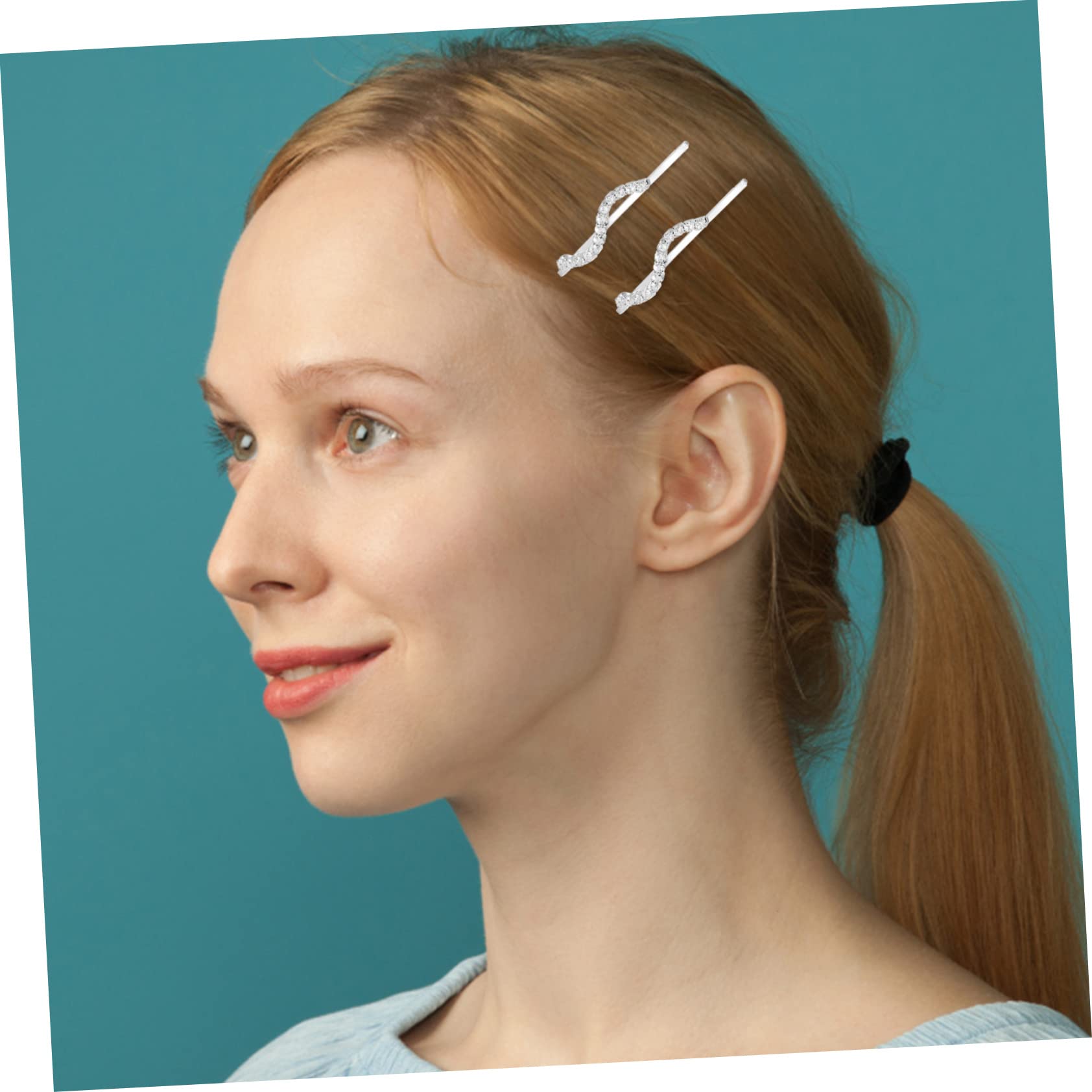 FOMIYES 60stücke Haarklammern Mit Strasssteinen Elegante Haarspangen Für Damen Und Mädchen Für Dickes Haar Glitzernde Haarnadeln Für Besondere Anlässe Und Alltagslooks