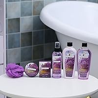 Vista 8 de Gran cesta de regalo para mujeres de lujo "experiencia de Spa en casa" por Draizee. Mejor regalo para Navidad. Set de cuidado de la piel