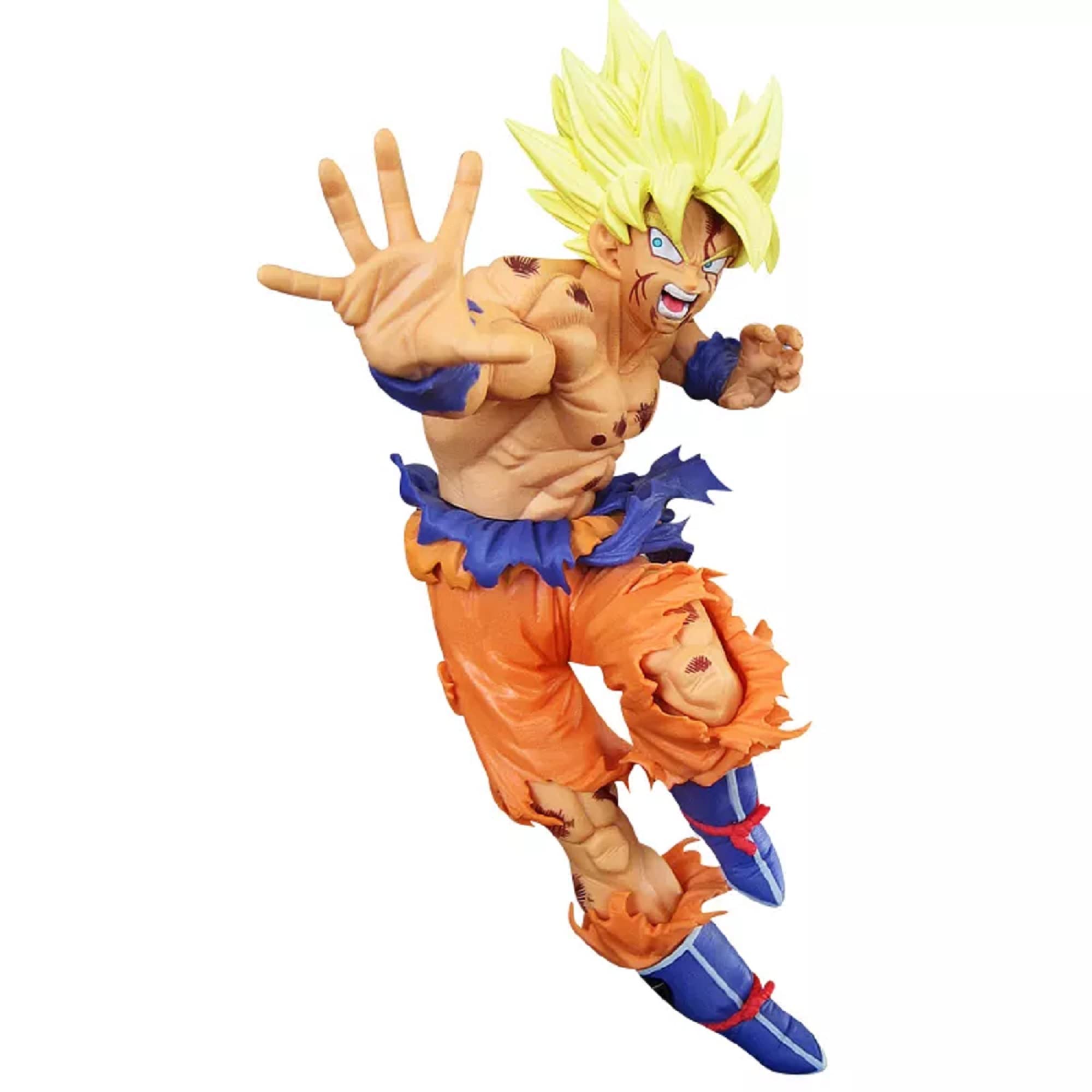 AUGEN DBZ Goku 3 Action Figure Limited Edition for Car Dashboard, Decoration, Cake, Office Desk & Study Table (18cm)(Pack of 1)