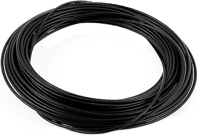 New Lon0167 10m 3D Printer Pen Painting Filament Refills ABS Printing Material Black(10m 3D-Drucker-Stiftanstrichfilament fÃ¼llt ABS-Druckmaterial-Schwarzes ein