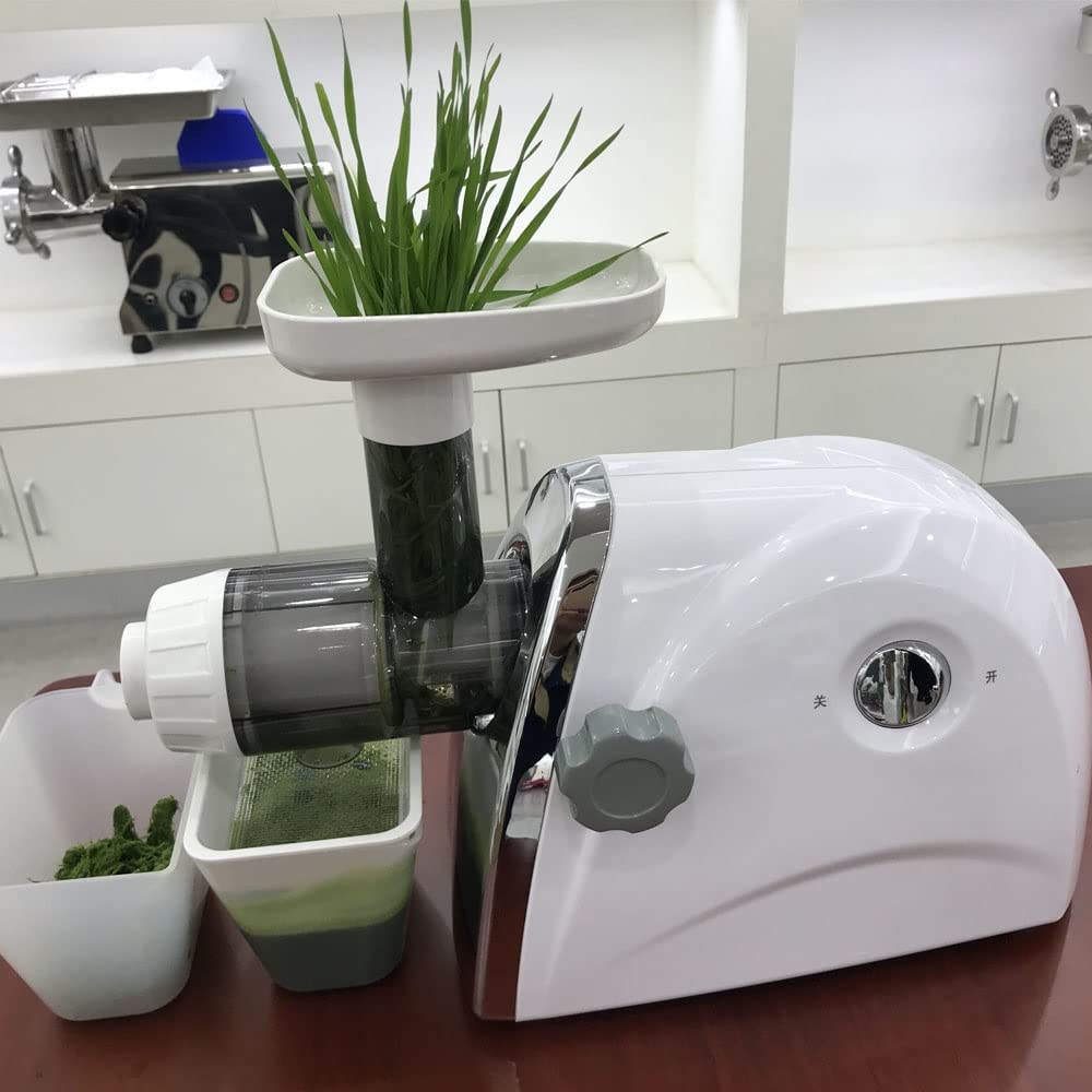 Coclea Singola Orizzontale Estrattore Di Spremiagrumi A Masticazione Lenta Estrattore Di Succo D'arancia Di Frutta E Verdura Wheatgrass Macchina Per Spremiagrumi A Freddo Con Motore Silenzioso