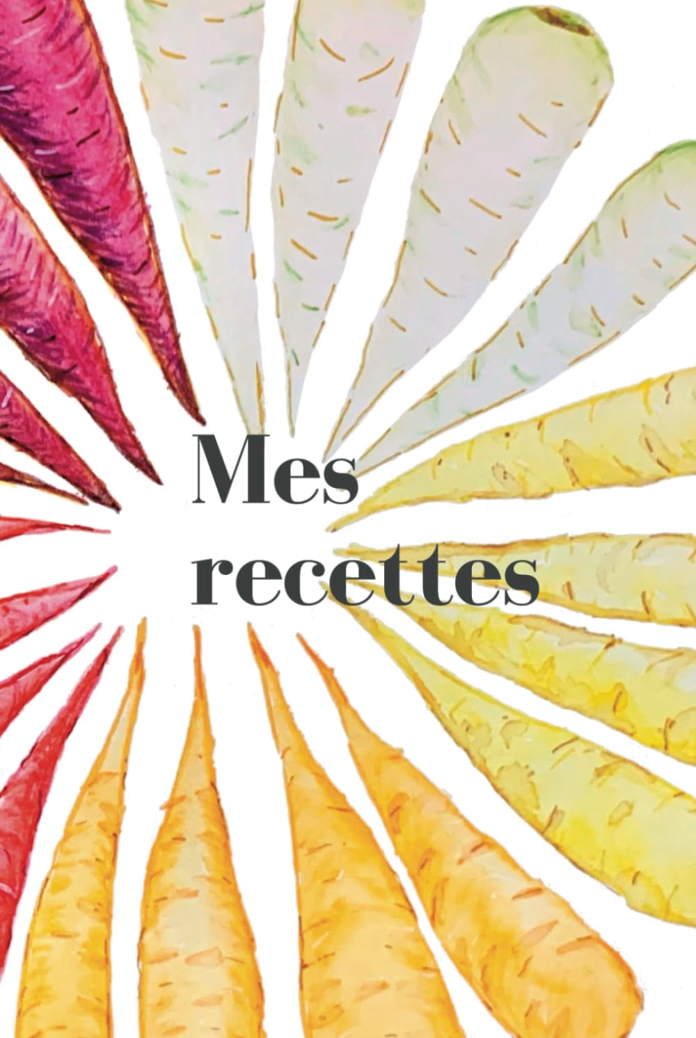 Cahier de recettes à remplir avec lignes: Pour garder toutes les recettes de grand-mères, amis, parents.. (French Edition)