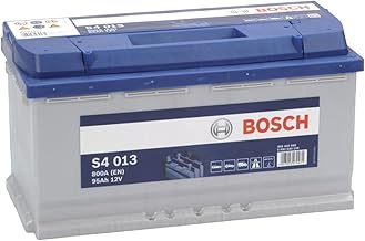 Bosch S4 013 Car Battery 95 A/h - 800 A - 12 V Battery, Type 019, Lead-acid for Non-Start/Stop Vehicles, Left (-) Right (+), 354 x 175 x 190 mm