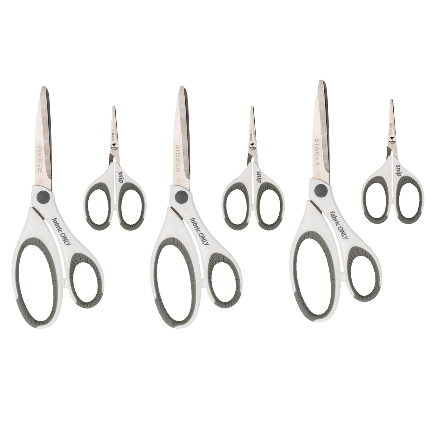 SINGER Sewing Scissors Set 8.5Inch Fabric Scissors & 4